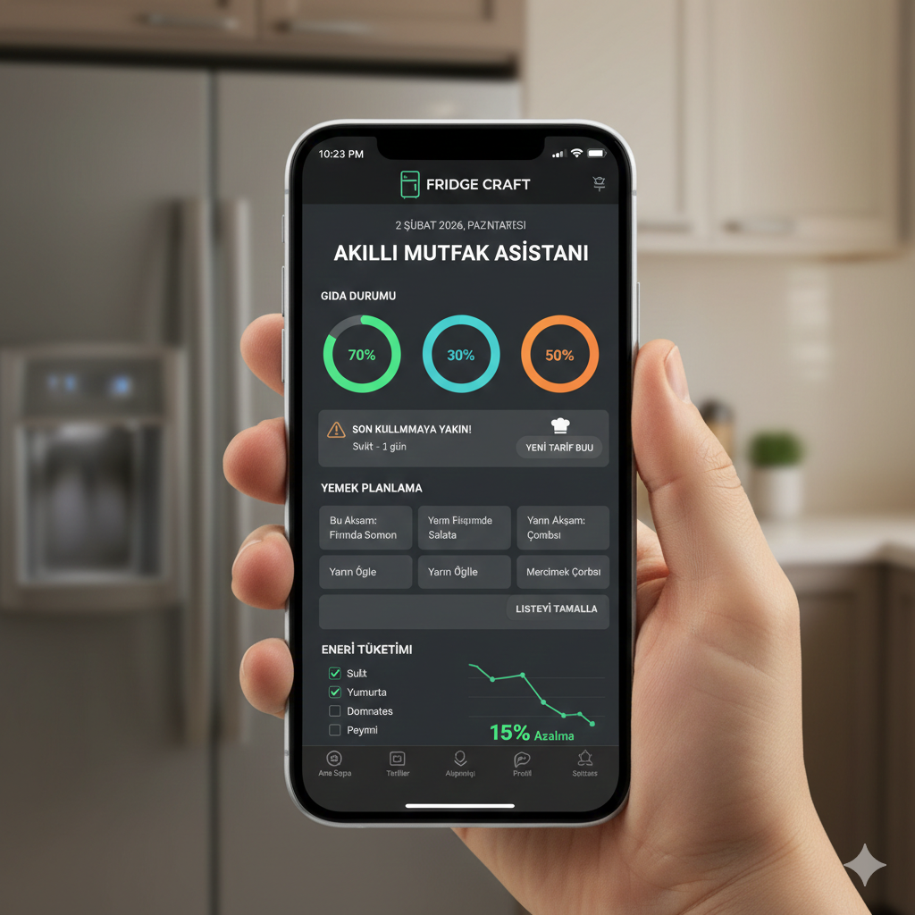 Fridge Craft Dashboard
